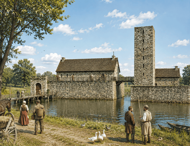 Burg Angern Bruecke