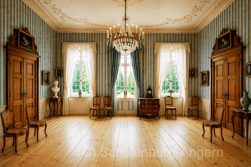 Gartensaal Angern 1750